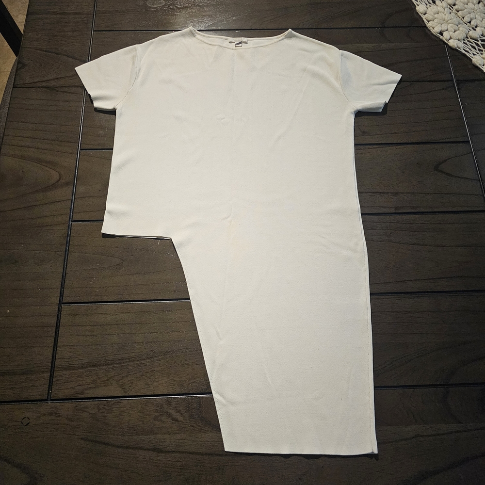 COS Asymmetrical White Top